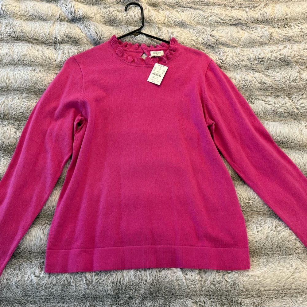 New with tags J Crew Pink Sweater